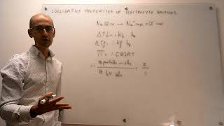 Colligative properties of electrolyte solutions [upl. by Edak]