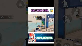 CLUTCH FAIL IN BGMI🥱 bgmi tranding vairal gaming shorta [upl. by Hittel447]