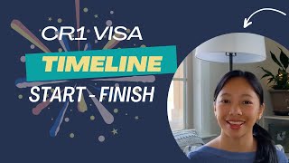 CR1 Visa TIMELINE from Start to Finish I130  Greencard 🇺🇸🇵🇭 [upl. by Bremer]