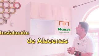 213 INSTALACIÓN DE COCINA Colocación de alacenas [upl. by Weider]