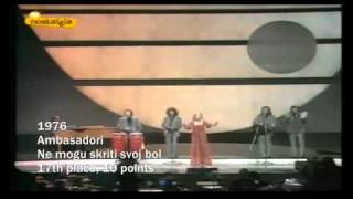 YUGOSLAVIAs History in the Eurovision Song Contest 19611992 [upl. by Atela]