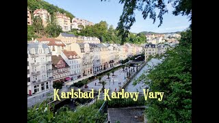 Besuch in KarlsBad  Karlovy Vary in Tschechien mit Rad [upl. by Dielu]