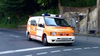 Einsatzfahrt alter ELW Berufsfeuerwehr Wuppertal [upl. by Baskett501]