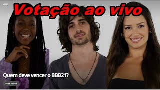 Paredão bbb21  Gshow Votando Ao Vivo [upl. by Eninej]