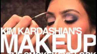 Kim Kardashian  Smokey Eyes Tutorial [upl. by Akenaj]