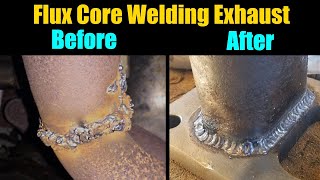 How To Weld Thin Metal Using Flux Core Gasless Welder  Flux Core Welding Tips And Tricks [upl. by Latreese420]