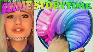 🎧Satisfying Slime Storytime🎧 ❤️💛💚Tiktok Compilations Part 282 [upl. by Arikat456]