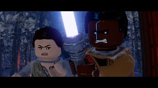 Rey amp Finn vs Kylo Ren Boss Fight  Lego Star Wars The Skywalker Saga [upl. by Ikkaj]