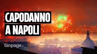 Capodanno a Napoli lo spettacolo dei fuochi dartificio [upl. by Anner]