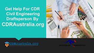 Get Help For CDR Civil Engineering Draftsperson Australia By CDRAustraliaorg [upl. by Lynnworth688]