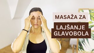 Masaža za lajšanje glavobola [upl. by Edia]