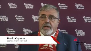 Global Welfare Summit Capone Ugl “La previdenza complementare va stimolata” [upl. by Cai]