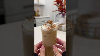 Eggnog latte ☕️ eggnog latte coffee asmr satisfying [upl. by Hepsiba]