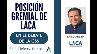 Posición Gremial de LACA en 1er Debate de las Reformas a la Caja de Seguro Social [upl. by Xenia433]