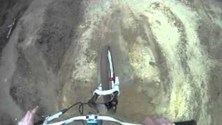 NSbikes soda slopestyle bike first ride [upl. by Nnyledam49]