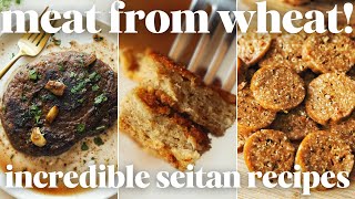 Mockmeats Like Youve NEVER Had Before Fun Seitan Recipes [upl. by Kcirdla]