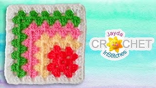 Mitered Granny Square Crochet Pattern amp Tutorial [upl. by Olney]