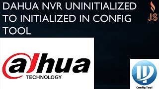 HOW TO UNINITIALIZED AND INITIALIZED IN DAHUA NVR USING CONFIG TOOL [upl. by Eehtomit]