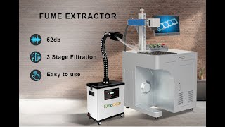 Fumeclear FC1001A Laser Hepa Fume Extractor Application [upl. by Sassan193]