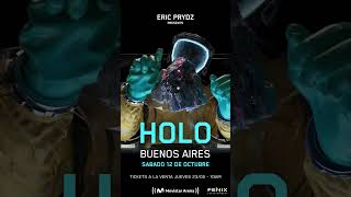 El dj sueco Eric Prydz viene a presentar su show HOLO en Buenos Aires el12 de Octubre MovistarArena [upl. by Ahsimal]