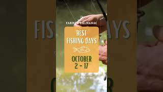 Best Fishing Days October 2024 [upl. by Leroi]