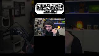 SypherPK Reacting To Him Getting His Icon Skin [upl. by Nomal]