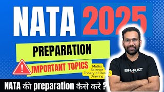 How to start NATA Barch 2025 preparation  Tips amp Tricks to score more than 180 Marks in NATA [upl. by Dew]