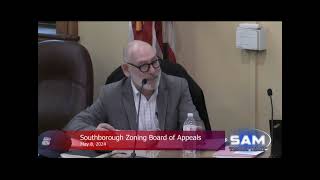 Southborough Zoning Board of Appeals May 8 2024 [upl. by Kung828]