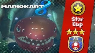 Mario Kart 8 WiiU  50cc Star Cup TripleStar Rank [upl. by Vento]