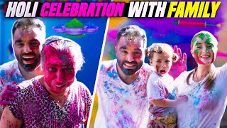 WE CELEBRATED HOLI AS A FAMILY HERE IN NZ Happy Holi 2024 [upl. by Olegnaed]