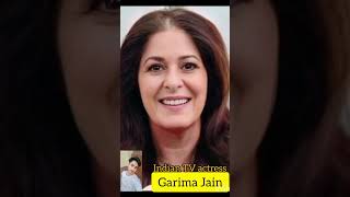 Garima Jain old and young Indian TV actress and model shorts [upl. by Adai553]