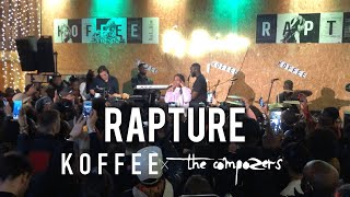 Koffee Featuring The Compozers  Rapture LIVE [upl. by Sikata]