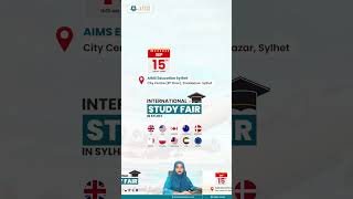 International Study Fair in Sylhet event  Study MultiDestination with AIMS Education Sylhet [upl. by Attwood]