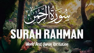 Surah ArRehman Full  Abdul Rahman AlSudais HDسورة الرحمان Relaxing beautiful voice  ramzan [upl. by Adyl]