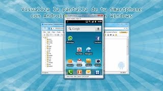 Cómo controlar telefono android desde la PC con MyPhoneExplorer  DescargaFast [upl. by Horatia]