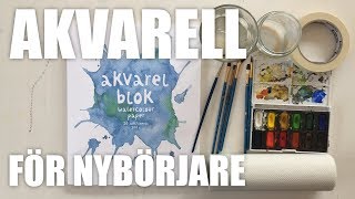 Akvarell för nybörjare [upl. by Adlee]