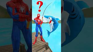 Spiderman challenge fishing vs Joker Venom Scary teacher gta spiderman funnyvideo homemaranha [upl. by Stolzer886]