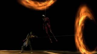 Mortal Kombat 9 2011 Scorpion 2nd Fatality HD [upl. by Ulphia]