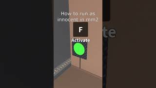 Mm2 innocent run shorts roblox mm2 [upl. by Hgieliak959]