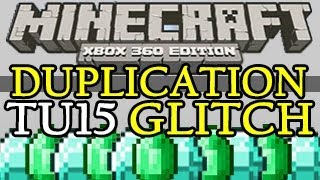 Minecraft  XBOX 360  PS3  Duplication Glitch Tutorial  How to Duplicate Blocks  Items  TU17 [upl. by Aneelehs951]