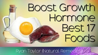 Foods That Boost Growth Hormone AntiAging Hormone [upl. by Thevenot]