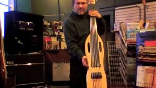 Electric Upright Bass I built [upl. by Ylurt]