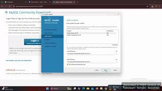 how to install MySQL on windows 10education sql database installation [upl. by Terrijo]