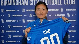 Interview  Cho Sohyun signs contract extension at Birmingham City Women [upl. by Norty86]