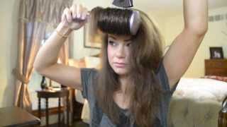 Part 2 of 4 TUTORIAL WAVY HAIR VoluminousBLOW DRY Products Straighten and Curl REQUESTED [upl. by Aytak360]