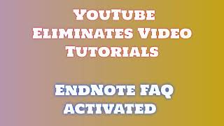 Steps to Download free amp Install EndNote [upl. by Adine254]