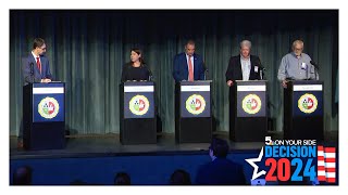 Candidates for Missouri governor debate ahead of general election [upl. by Cohbath394]