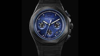 GirardPerregaux Laureato Absolute Chronograph  New Creation 2019 [upl. by Polloch]