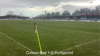 Colwyn Bay 10 Pontypridd highlights [upl. by Dov]