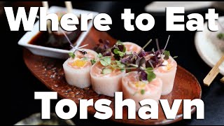 Where to Eat in Torshavn Faroe Islands [upl. by Eelir]